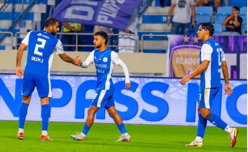 النصر،العين،تساوي،گل،امارات،دروازه،مهدي