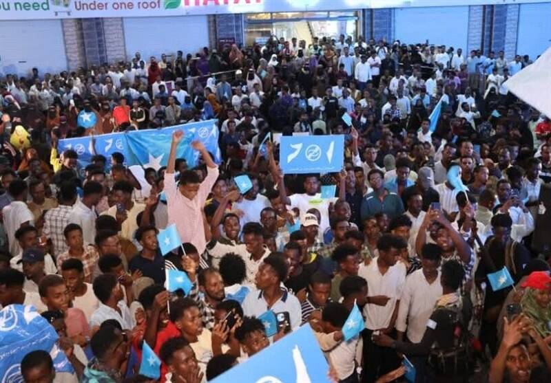 سومالي،لند،موگاديشو،تظاهرات،اقدام،رسميت،ملي،شناختن،ارضي،حاكميت