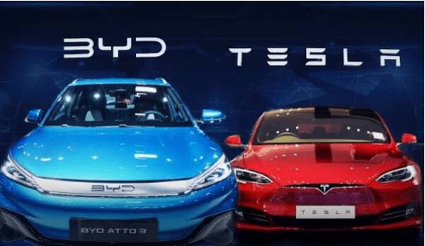 خودرو چینی با جهشی تاریخی تسلا را پشت سر گذاشت