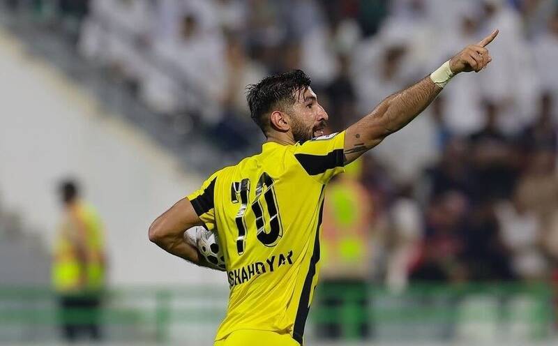 الاتحاد،الجزيره،بازي،مغانلو