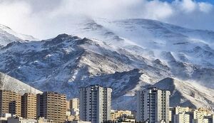 عکس کارت پستالی از هوای امروز پایتخت