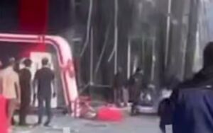 فیلم/ انفجار در پمپ‌بنزین هالجورد در سلیمانیه عراق