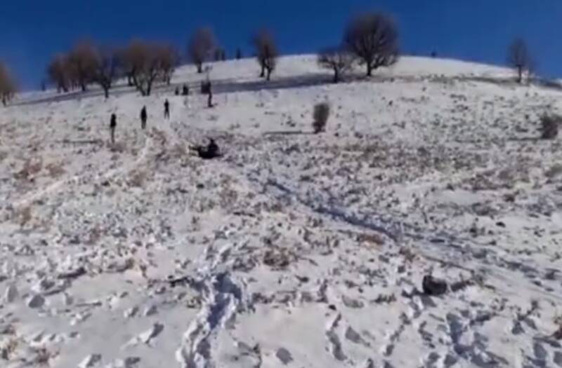 فیلم/ نخستین برف زمستانی در ایلام