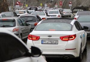 ترافیک در محورهای منتهی به مازندران سنگین شد