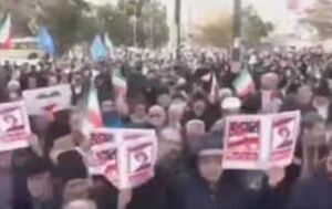 فیلم/ راهپیمایی مردم همدان در محکومیت اغتشاشات