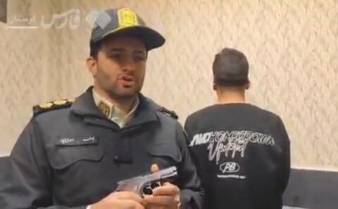 اغتشاشگر دستگیرشده با کُلت: اشتباه کردم!