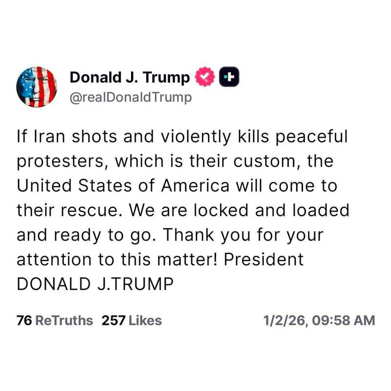 ترامپ دست خود را رو کرد: هدف؛ جنگ داخلی