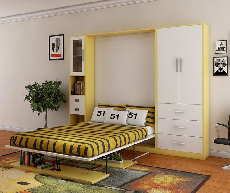 دگرگونی اتاق های کوچک با تخت تاشو؛ راه حلی هوشمند برای زندگی مدرن