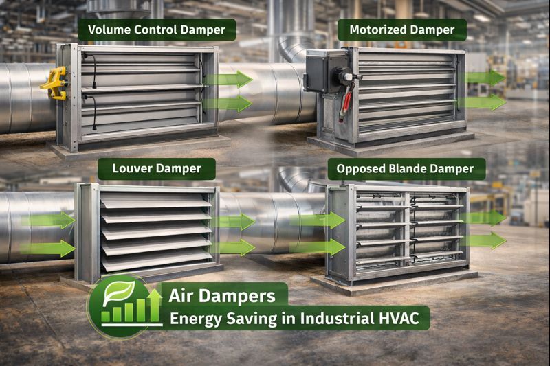 دمپر هوا؛ قطعه‌ای که جلوی هدر رفتن میلیون‌ها تومان انرژی را می‌گیرد