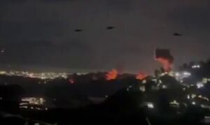 حملات بسیار سنگین آمریکا به کاراکاس