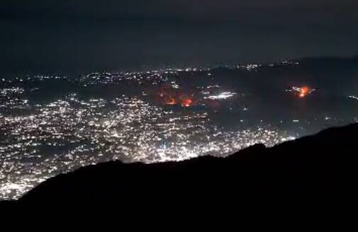 فیلم/ انفجارات متعدد از نمایه بام کاراکاس