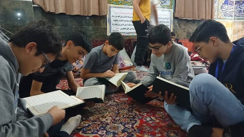 عکس/ مساجد دامغان میزبان اعتکاف نوجوانان و جوانان