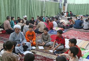 مراسم معنوی اعتکاف در مساجد بجنورد