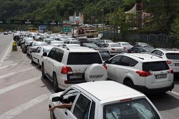 آزادراه،ترافيك،تهران،حدفاصل،محورهاي،شمال