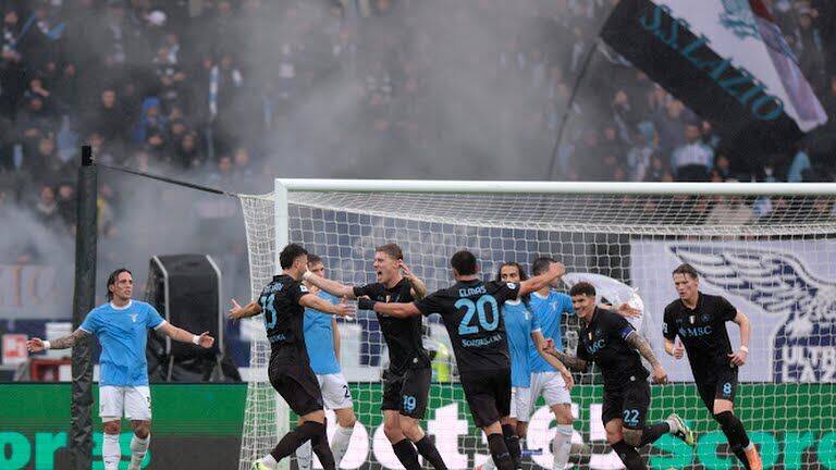 ناپولي،اينتر،امتيازي،بولونيا،لاتزيو