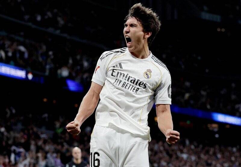 جشنواره گل رئال مادرید در شب هت‌تریک جانشین امباپه