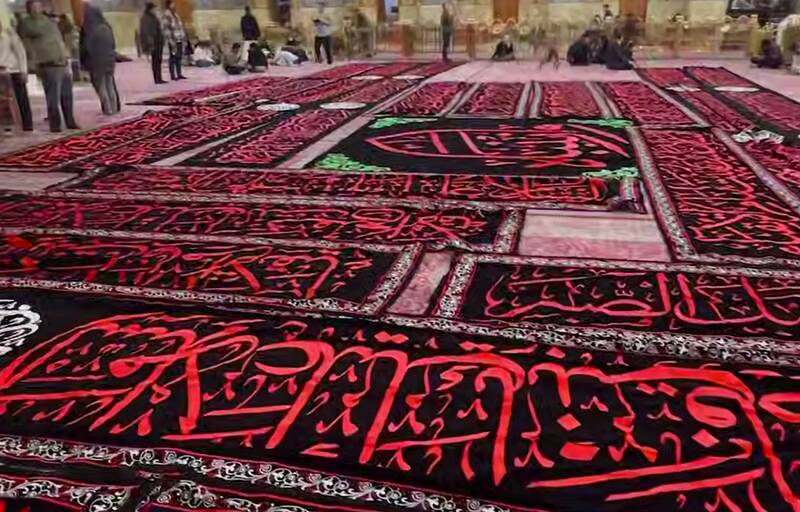 فیلم/ حرم حضرت عباس(ع) سپاه‌پوش عزای خواهر شد