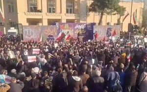 فیلم/ تجمع مردم اصفهان در محکومیت اغتشاشات