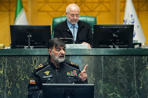 حضور سردار رادان در جلسه غیر علنی امروز مجلس