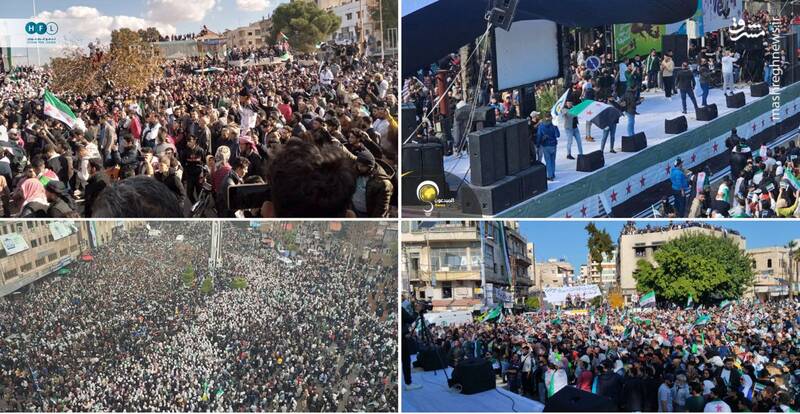 یک سال پس از سقوط دولت بشار اسد؛ سوریه در خطر تجزیه / تلاش اسرائیل برای اشغال رسمی جنوب سوریه و اتصال به شرق فرات +تصاویر