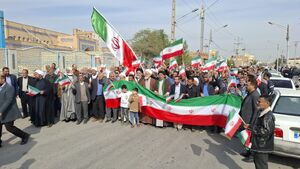 فیلم| راهپیمایی مردم آبادان در محکومیت اغتشاشات اخیر