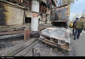 خسارت‌های سنگین اغتشاشگران به اموال عمومی و دولتی در خراسان رضوی