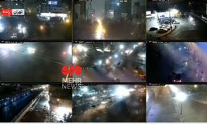 تصاویری از آرامش در خیابان‌های پایتخت