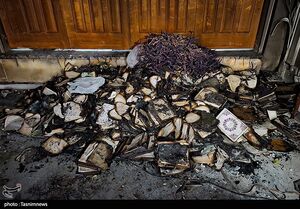 اغتشاشگران مسلح به دادگستری شهرستان ممسنی حمله کردند