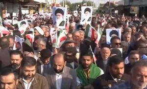 فیلم/ تشییع سه شهید مدافع امنیت در گچساران