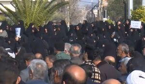 تشییع شهید مدافع امنیت در شهر فسا