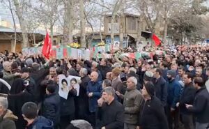 تشییع پیکر شهدای مدافع امنیت در بجنورد