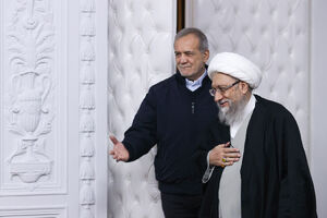 عکس/ دیدار رئیس و اعضای مجمع تشخیص مصلحت نظام با پزشکیان