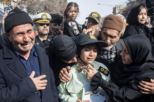 تشییع پیکر شهدای مدافع امنیت در بجنورد