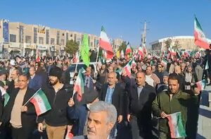 فیلم/ مردم خراسان جنوبی اغتشاشات را محکوم کردند