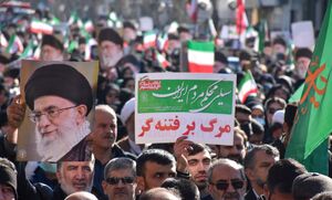 راهپیمایی مردم ایران در محکومیت اغتشاشات اخیر