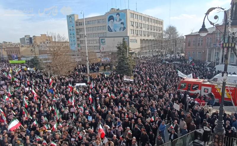 فیلم/ خروش ایرانیان در محکومیت اغتشاشات اخیر