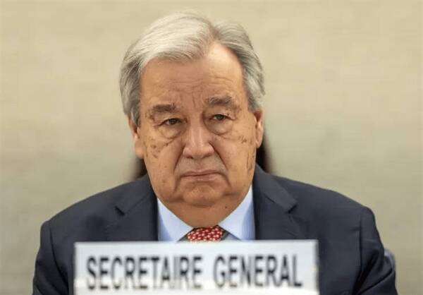 حمایت وقیحانه دبیرکل سازمان ملل از آشوبگران در ایران