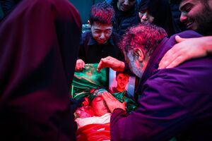 عکس/ وداع با شهدای آشوب‌های اخیر در بهشت زهرا(س)