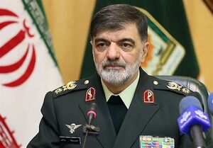 فیلم/ تعظیم سردار رادان در پخش زنده تلویزیونی