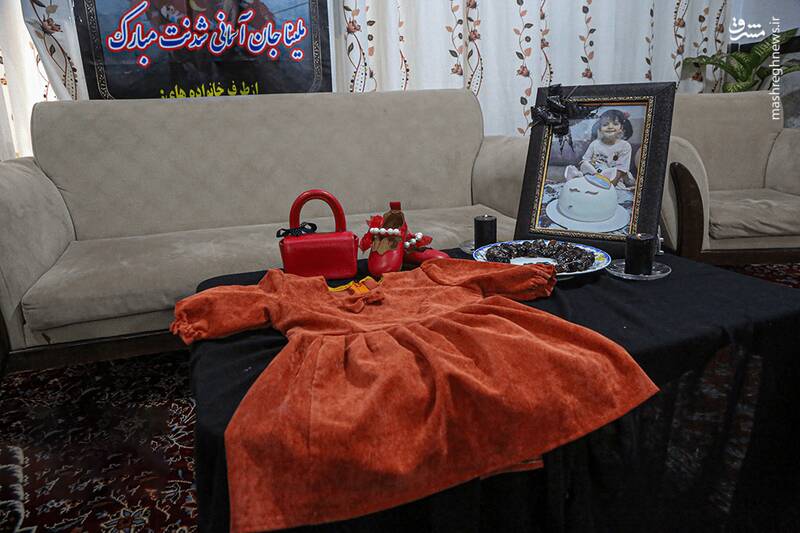 تصاویری از ملینای ۳ ساله که تروریست‌ها جانش را گرفتند