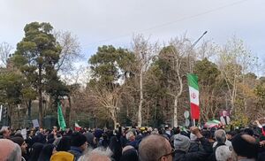 قدردانی مردم تهران از نیروهای انتظامی و امنیتی