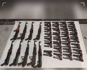 کشف ۸ قبصه سلاح توسط مرزبانان آذربایجان غربی