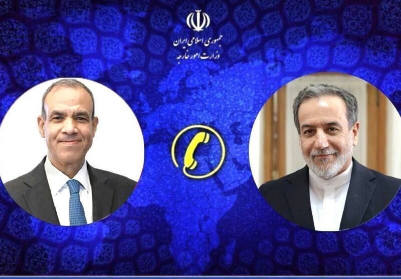 رایزنی تلفنی وزیران خارجه ایران و مصر