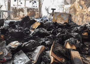 حوزه علمیه فرخشهر در آتش تروریست‌های مسلح