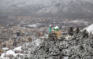 عکس/ طبیعت زمستانی سنندج