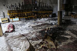 خسارت اغتشاشگران به اموال عمومی و دولتی کرمانشاه