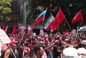 اعلام حمایت مردم برزیل با جمهوری اسلامی ایران