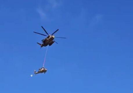  لحظه سانحه برای بالگرد ارتش رژیم صهیونیستی