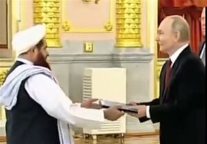 پوتین اعتبارنامه سفیر طالبان را پذیرفت