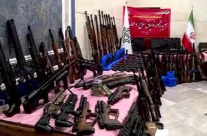 فیلم/ کشف سلاح و مهمات از تروریست‌ها در تبریز